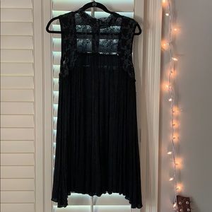 High Neck Lace Dress
